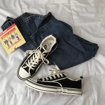 

2019 Spring and summer new comfortable youth casual shoes men's canvas shoes trend breathable solid color men's shoes