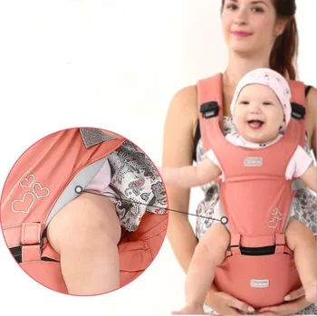 

Multi-function baby sling front hug baby waist stool single stool child holding belt four seasons holding baby artifact