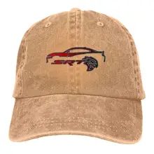 Джинсовые бейсболки SRT Hellcat charger для взрослых винтажные потертые хлопковые шляпы