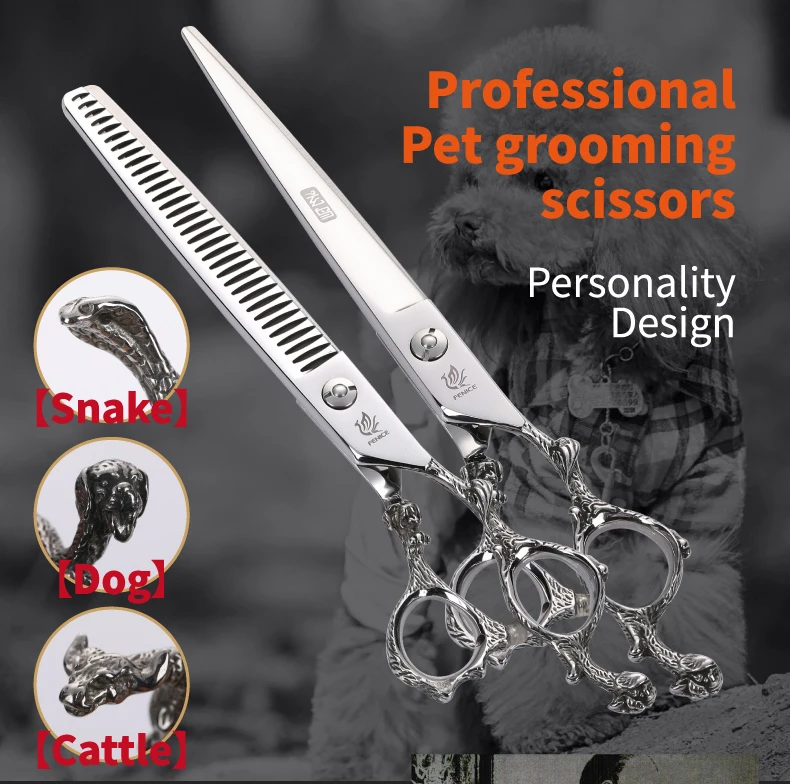 profissional pet alta qualidade tesoura