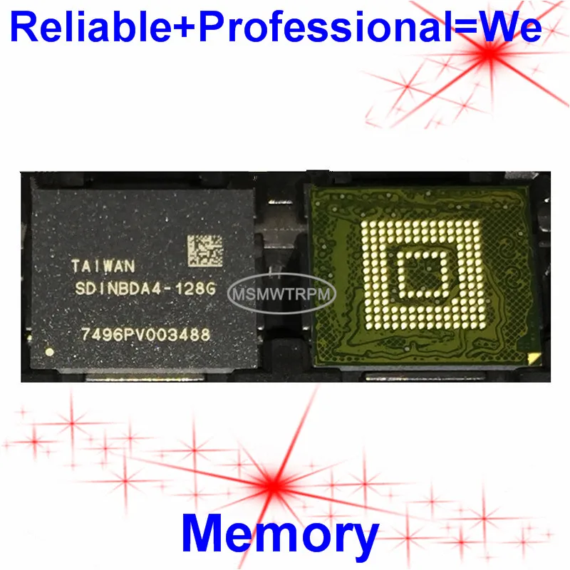 Помпа для мобильного телефона BGA153Ball EMMC5.1 128 ГБ оригинальная память припаянные