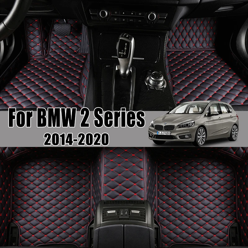 Автомобильные аксессуары для укладки коврик ног BMW 2 серии F45 Active Tourer 2014 2015 2016 2017 2018 2019 2020 ATFoot ковер|Напольные