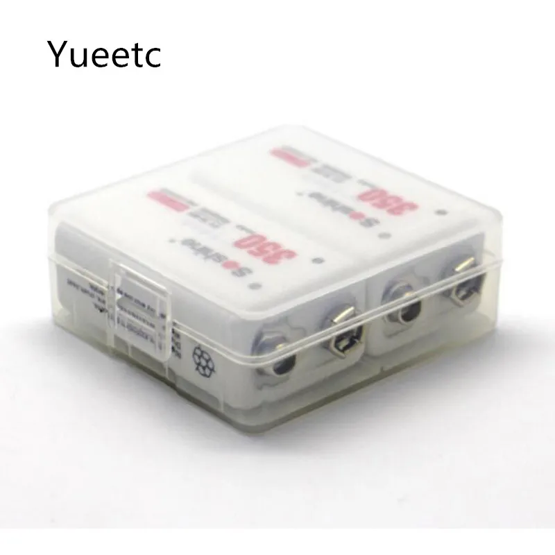 

2pcs x 9V Battery Storage Container Box Transparent 9V Battery Holder Plastic 9V Battery Storage Organizer Case