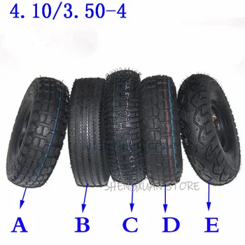 

10'' 4.10/3.50-4 Front or Rear wheel tires for Electric Scooter Wheelchair Elderly Mobility Scooter tyres 410-4 350-4 tyre tube