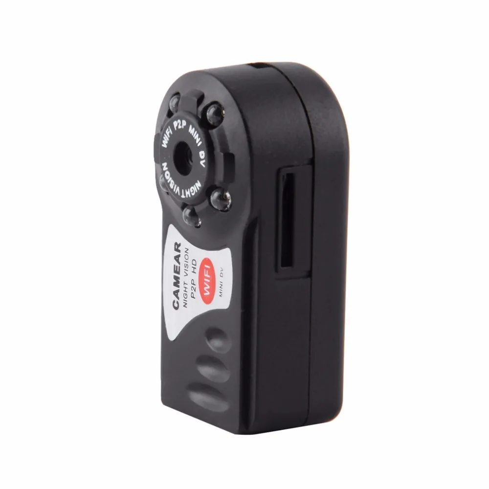 Мини Q7 камера 720P Wifi DV DVR беспроводная IP камера Фирменная Новинка Мини видеокамера рекордер инфракрасное ночное видение маленькая камера