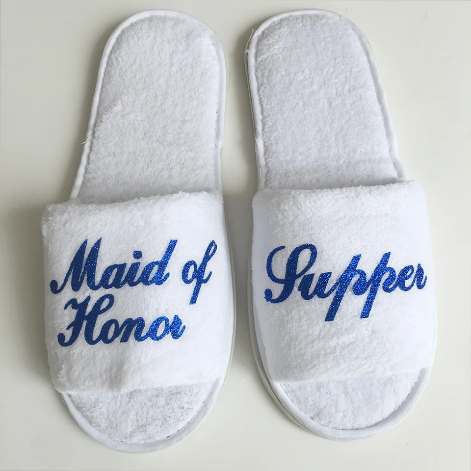bride squad sandals