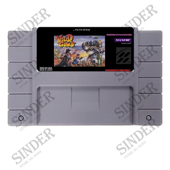 

Wild Guns 16 bit Super Game Card For USA NTSC Game Player