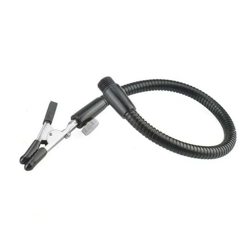 

Soldering Station Bench Vise Aluminum Alloy Soldering Table Clamp Soldering Iron Holder with Flexible Arms