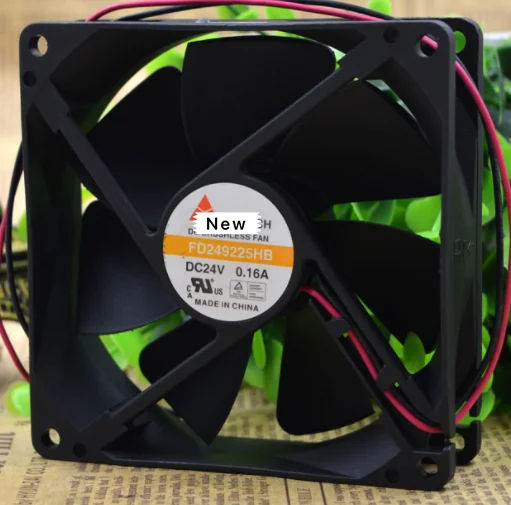 Для Emacro для Y.S TECH FD249225HB Сервер охлаждающий вентилятор DC 24V 0.16A защитного стекла