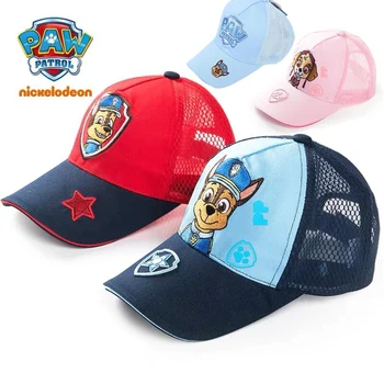 

2019 Hot 1pc Echt paw patrol kinderen cap Speelgoed Puppy Patrol Kis Zomer Hoeden Figuur Toy Verjaardag Christmas Gift Hoge toys