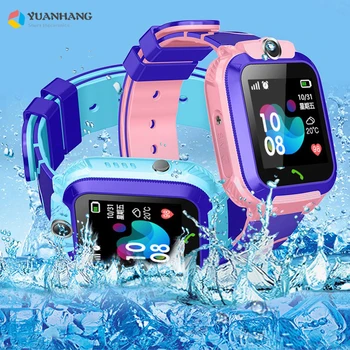 

2019 New IP67 Waterproof Smart Accurate Tracker Location SOS Call Remote Monitor SIM Card Phone Watch Wristwatch for Kids Son