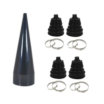 

High quality Sleeve Universal Constant Velocity CV Boot 4pcs Joint Fitting
