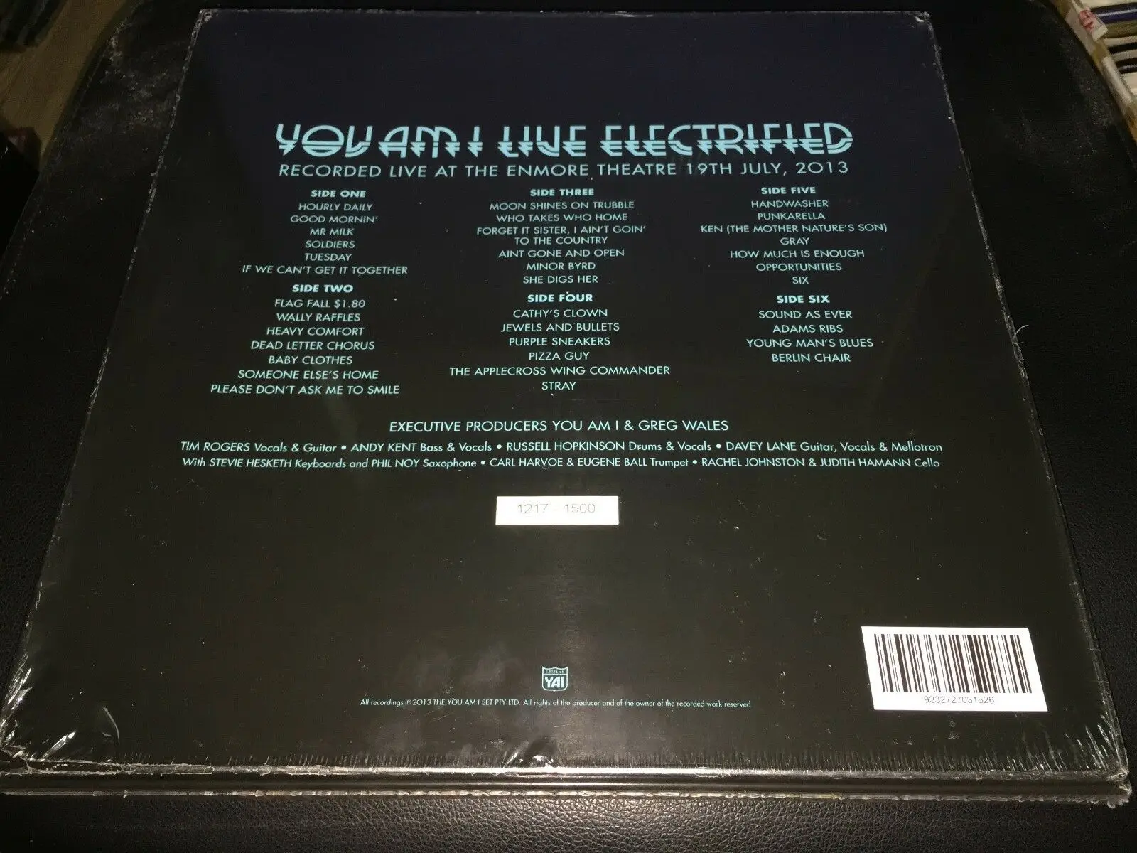 Подлинный-Live электрифицированный [ограниченный 3LP бокс+ DVD и бонусы] и запечатанный