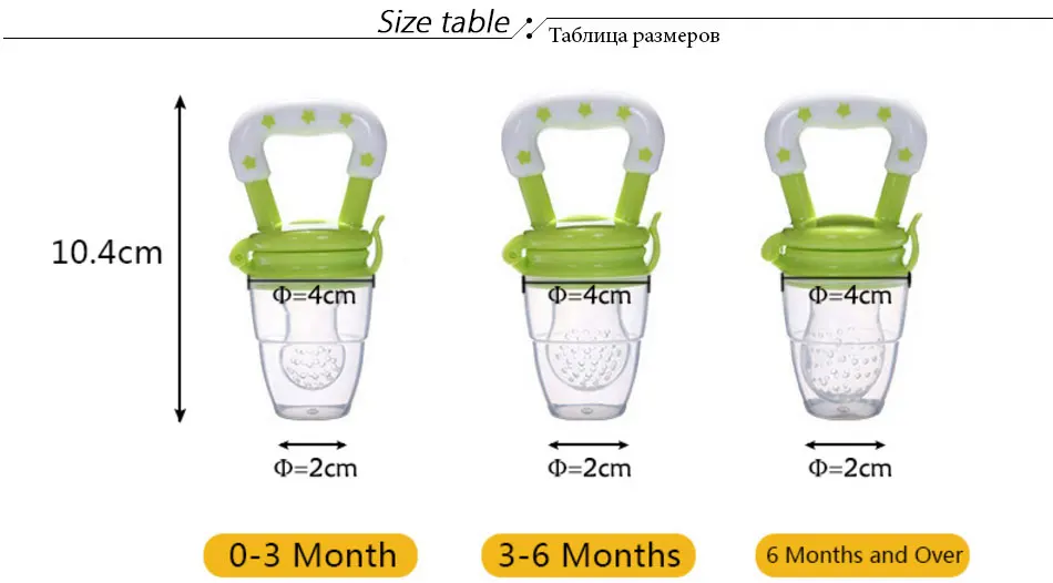 Infant Food Nipple Feeder Silicone Pacifier Fruits Feeding Supplies Soother Nipples Soft Feeding Tool Pacifier Silicone kids