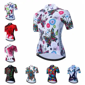 

2020 Weimostar Cycling Jersey women's Bike Jersey road MTB bicycle Shirt Ropa Ciclismo maillot Racing tops female ladies summer