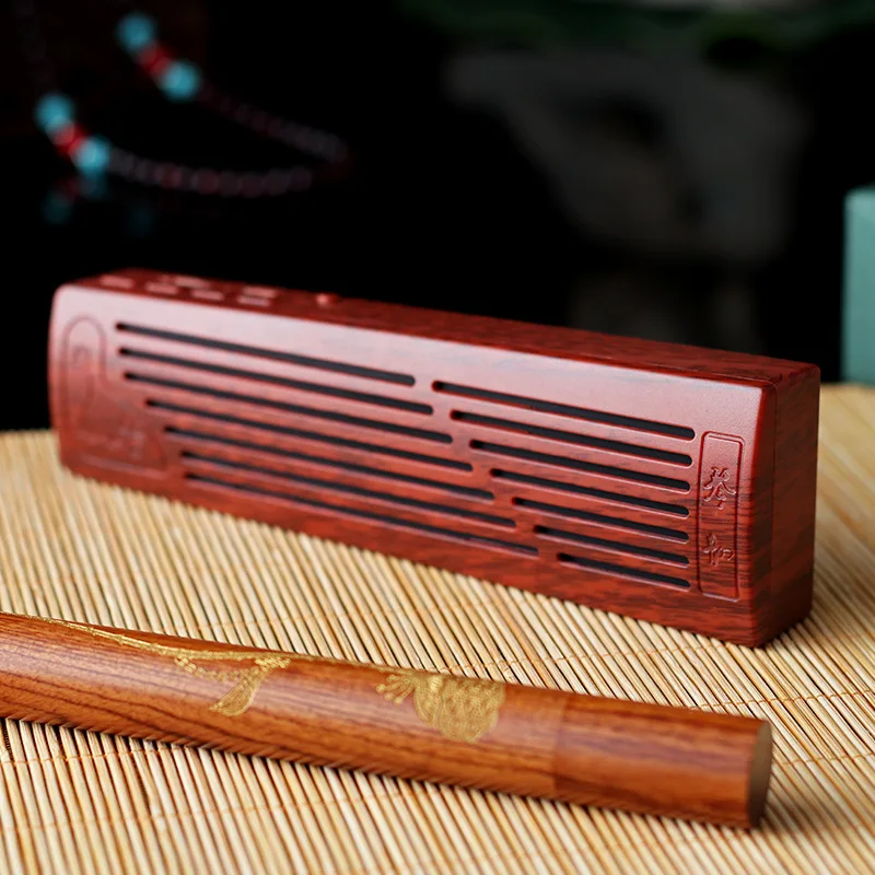 

Portable Card Instert Bluetooth Loudspeaker Box Melody of Lyre Classical buddha song Music Player Guqin Music Player to Buddha
