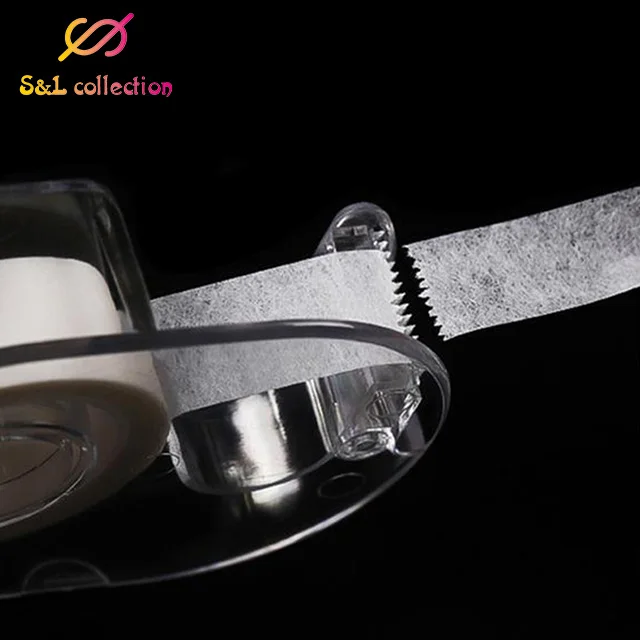 

2pcs Tape Cutter Dispenser Adhesive Tape Holder Plastic Holder Grafting eyelash tape cutter For Eyelashes Extension Makeup Tools