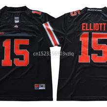 Новое поступление, высокое качество, Огайо Эллиотт#15 футболка колледжа, спортивные майки, S-XXXL