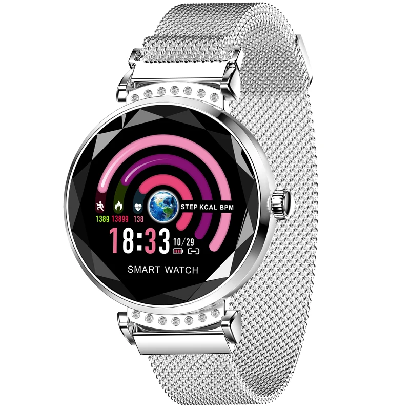 

H2 Smart Watch Women Waterproof Fitness Tracker Smart Bracelet Heart Rate Monitor Sport Bluetooth Lady Watch For Android IOS