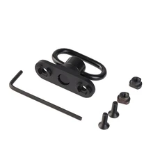 M-lok Sling шарнирное крепление-адаптер для M Lok Rail Quick Release QD Sling Поворотный адаптер рельсовые инструменты крепления комплект для охоты на открытом воздухе
