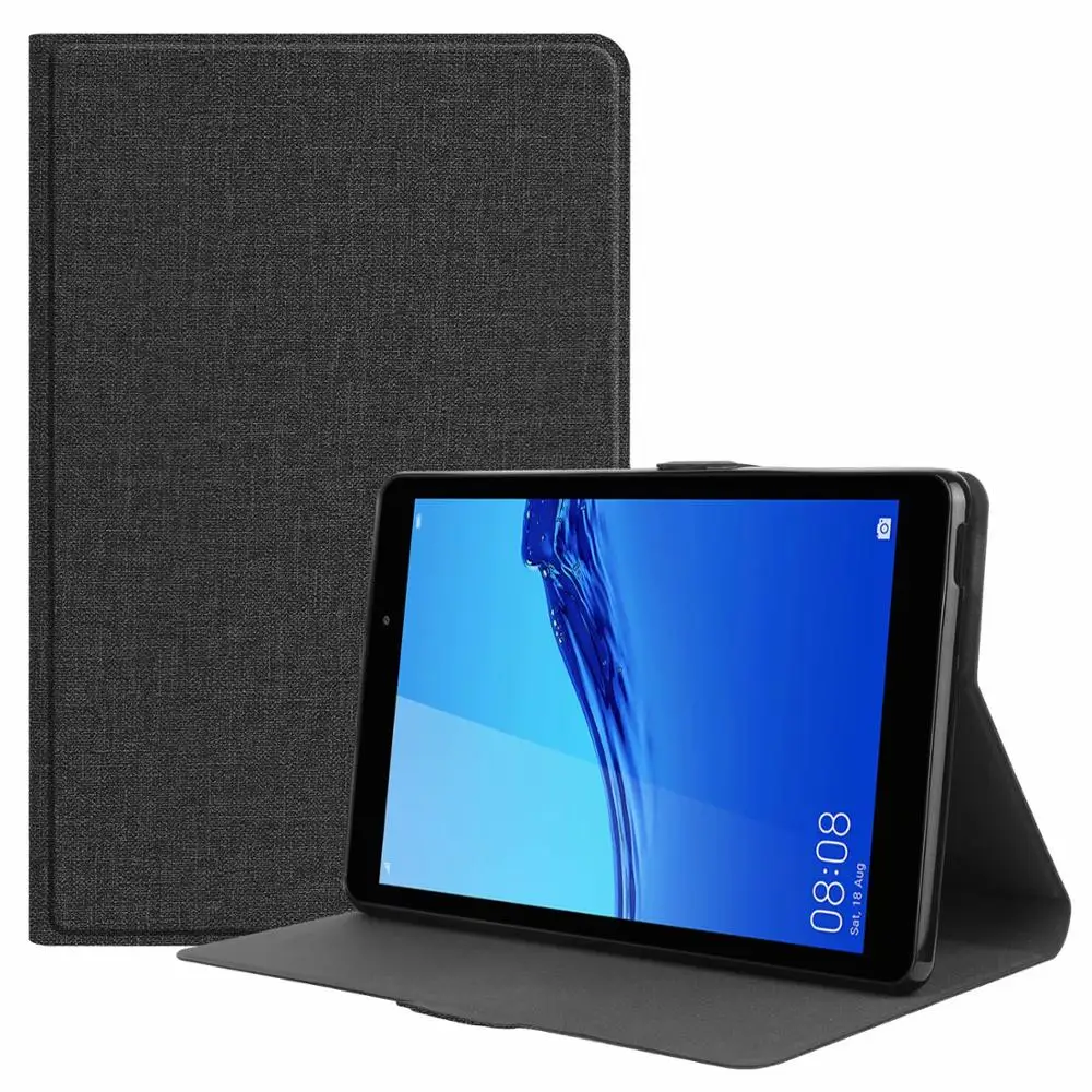 Флип чехол из искусственной кожи с подставкой для Huawei MatePad T8 8 дюймов тонкий