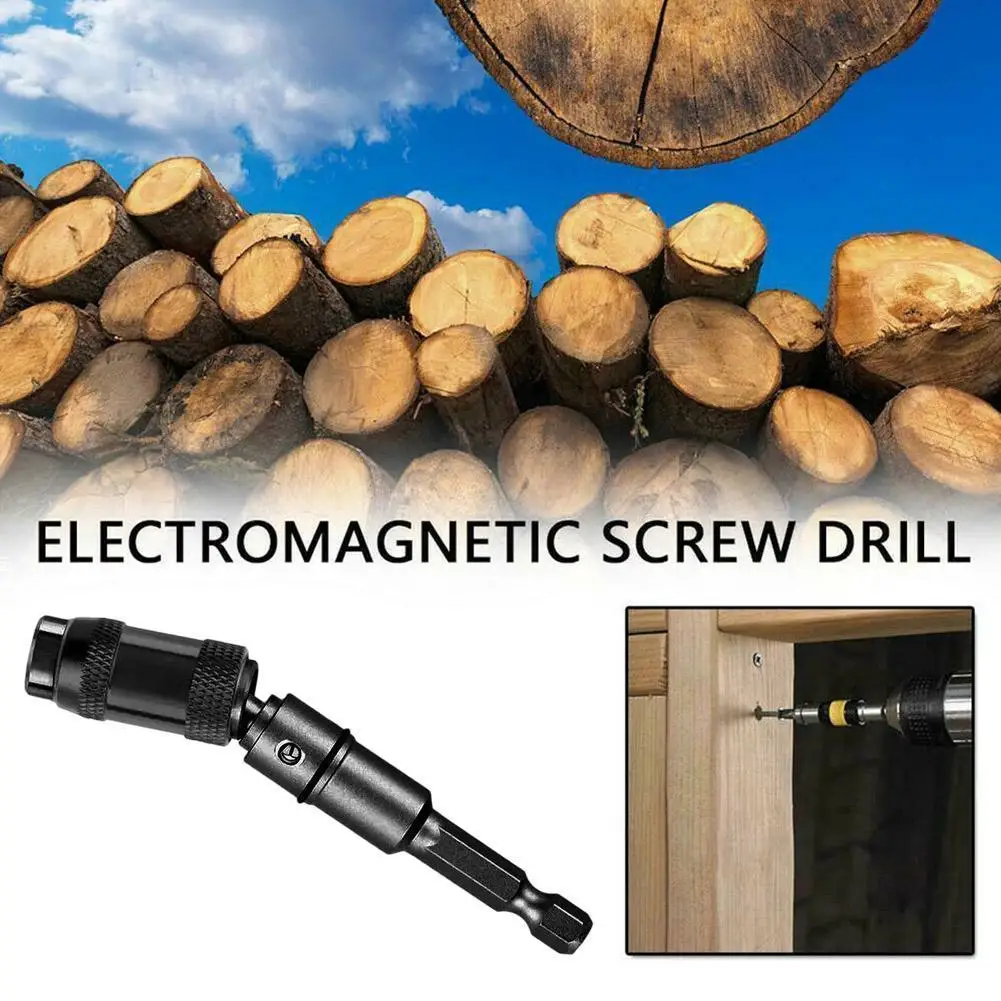Punta de taladro de tornillo magnético, bloqueo de cambio rápido, fuerte,  eléctrico, con resorte de broca, soporte de tornillo y liberación Universal  S T1W8, 1 ud.|Accesorios para herramientas eléctricas| - AliExpress