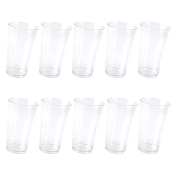 

50 pcs 90ml Dessert Cups Plastic Disposable Mousse Cup for Home