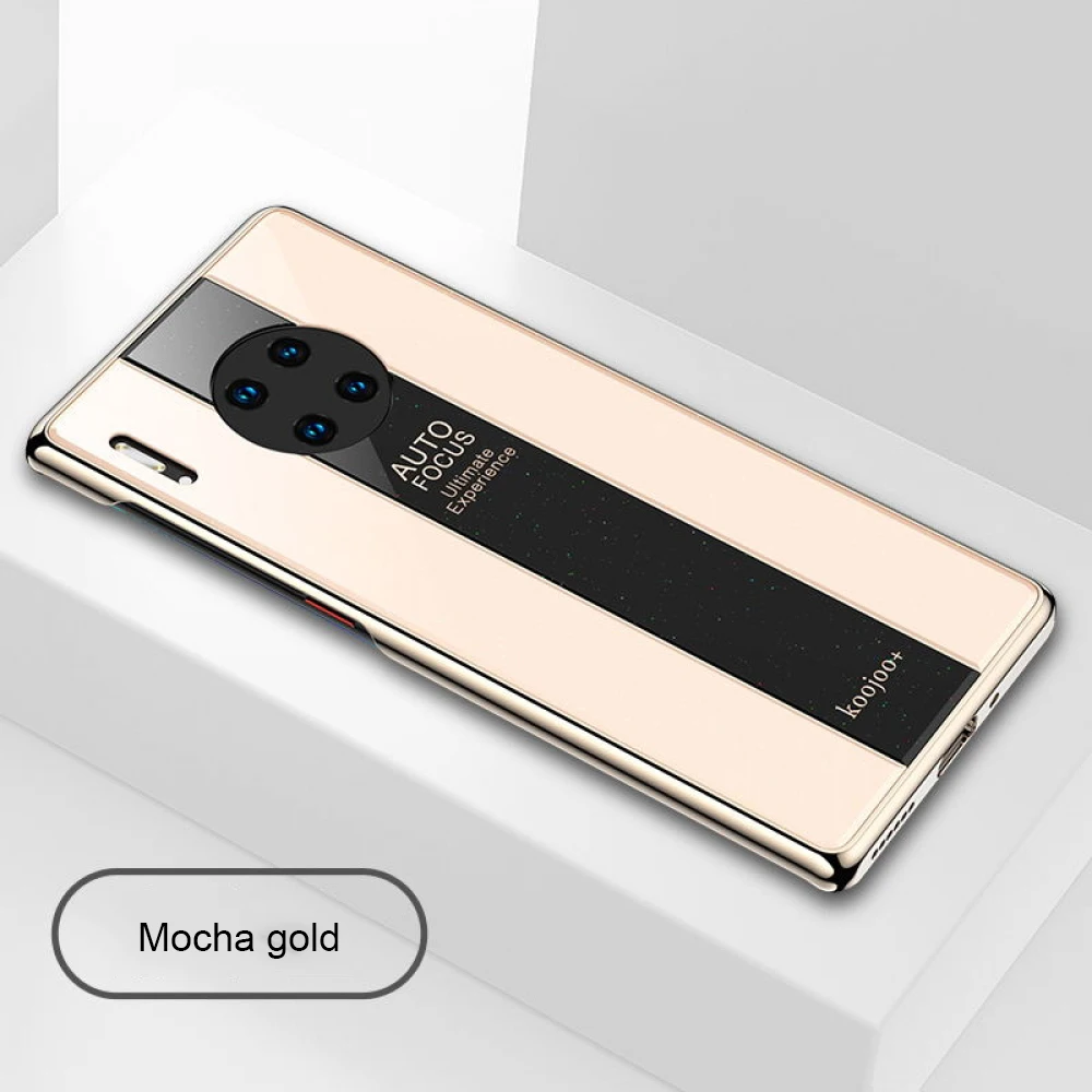 Для huawei mate30pro HD окрашенная крышка из оргстекла coqueluxury чехол для телефона для huawei mate30pro стеклянный корпус