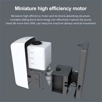 

1000ML Punch-free USB Infrared Automatic Induction Dual-purpose Soap Dispenser N0HB