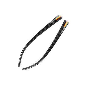 

Guard Car trim strips Protector Sticker For BMW F34 Rear view Carbon Fiber