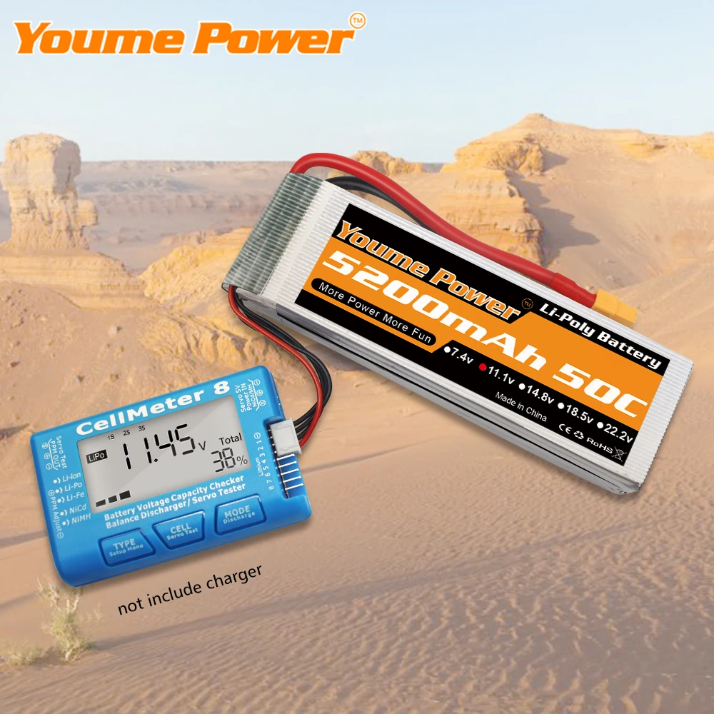 Batterie Drone 3S 4000mAh 60C XT60 - Haute Performance