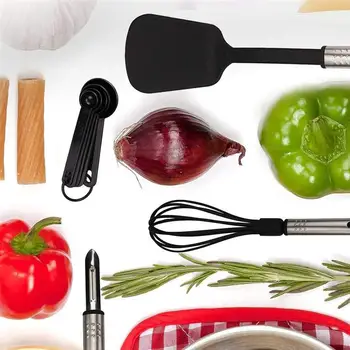 

Nonstick Practical Exquisite Premium Stainless Steel Cooking Kitchen Delicate Nontoxic Tools Utensils For Non-Stick Cookware