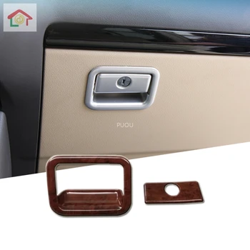 

ABS Chrome Plated Glove Box Trim Cover for Toyota Land Cruiser Prado 150 FJ150 2010 2011 2012 2013 2014 2015 2016 2017 2018