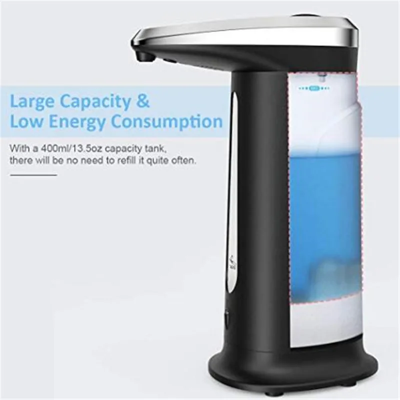 Soap Dispenser Touchless Automatic диспенсер ABS Infrared Motion Sensor Waterproof Base
