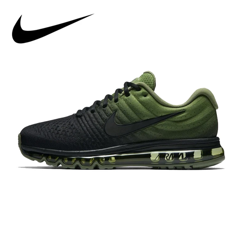 

Nike Air Max 2017 Men's Running Shoes Original authentic Fashion Outdoor Sports Shoes Comfortable Breathable Designer 849559-006