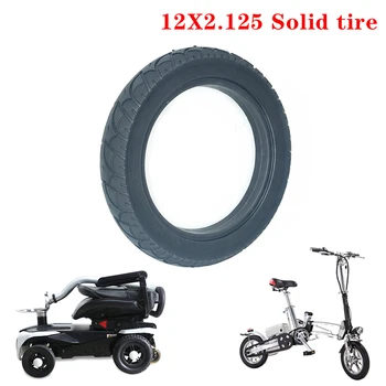 

Electric Scooter Solid Tire 12 1/2*2 1/4(57-203) Air Free Punctureproof Tyre