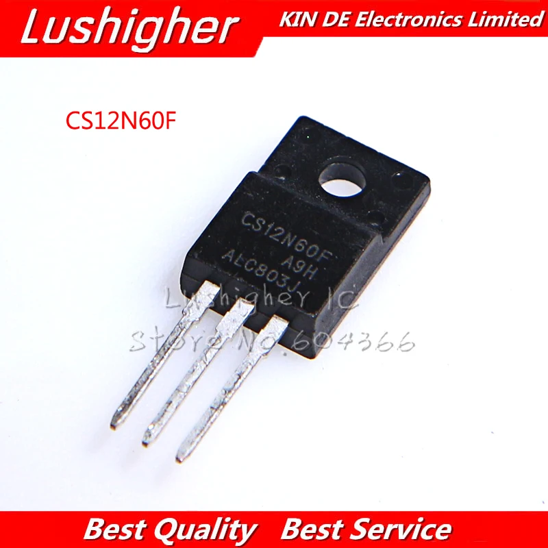 10 шт. CS12N60F TO220F CS12N60 TO 220F 12N60F 12N60|Интегральные схемы| |