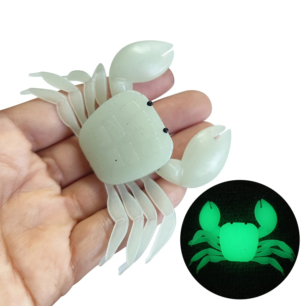 Torribala 10 esche per granchio, 3D simulazione granchio morbido Torribala 10 esche per granchio, 3D simulazione granchio morbido