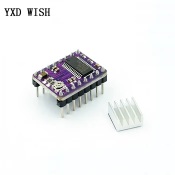 

3D Printer Parts Stepstick DRV8825 Stepper Motor Driver Heatsink Reprap Replace A4988 Driver Ramps 1.4 1.5 1.6 Control Board