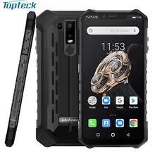 Ulefone Armor 6S прочный телефон 6 ГБ 128 ГБ Android 9,0 водонепроницаемый ударопрочный 6,2 дюймов Helio P70 Восьмиядерный 5000 мАч NFC 4G смартфон