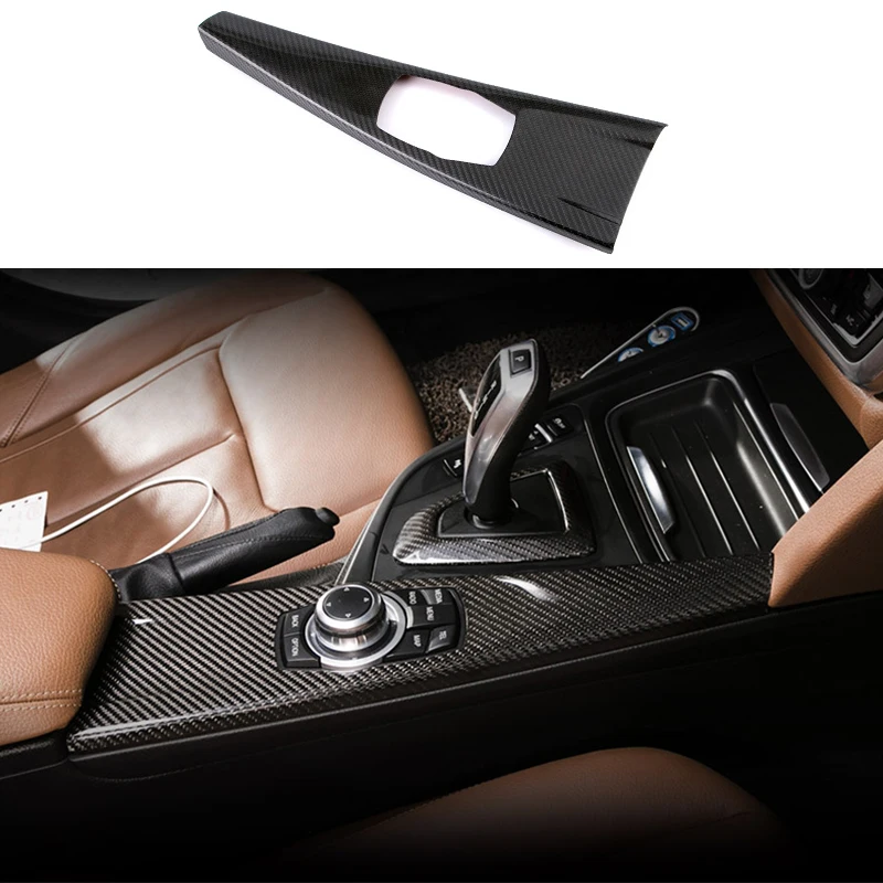 

100% Real Carbon Fiber Multimedia Cover Trim For BMW 3 Series F30 F31 13-17 & 3 Series GT F34 14-17 & 4 Series F32 F36 2014-2017