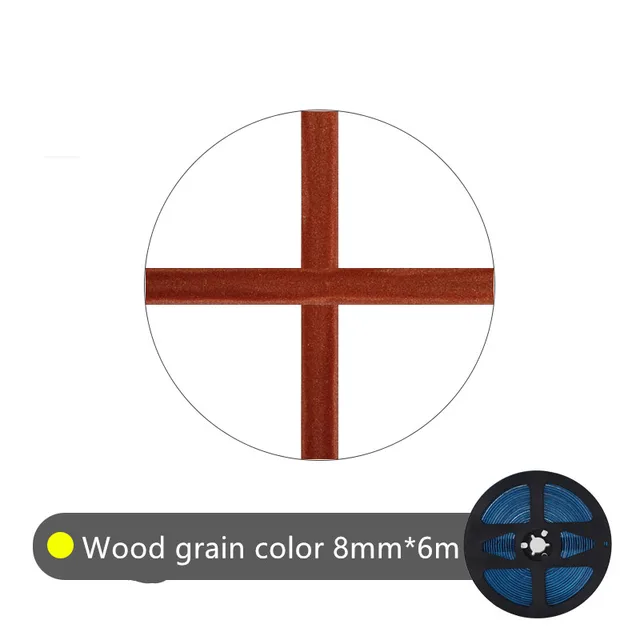 1-6M Self Adhesive Tape Waterproof Beautiful Joint Floor Seam Line Sticker Background Wall Ceiling Edge Corner Seal Home Decor Wood grain