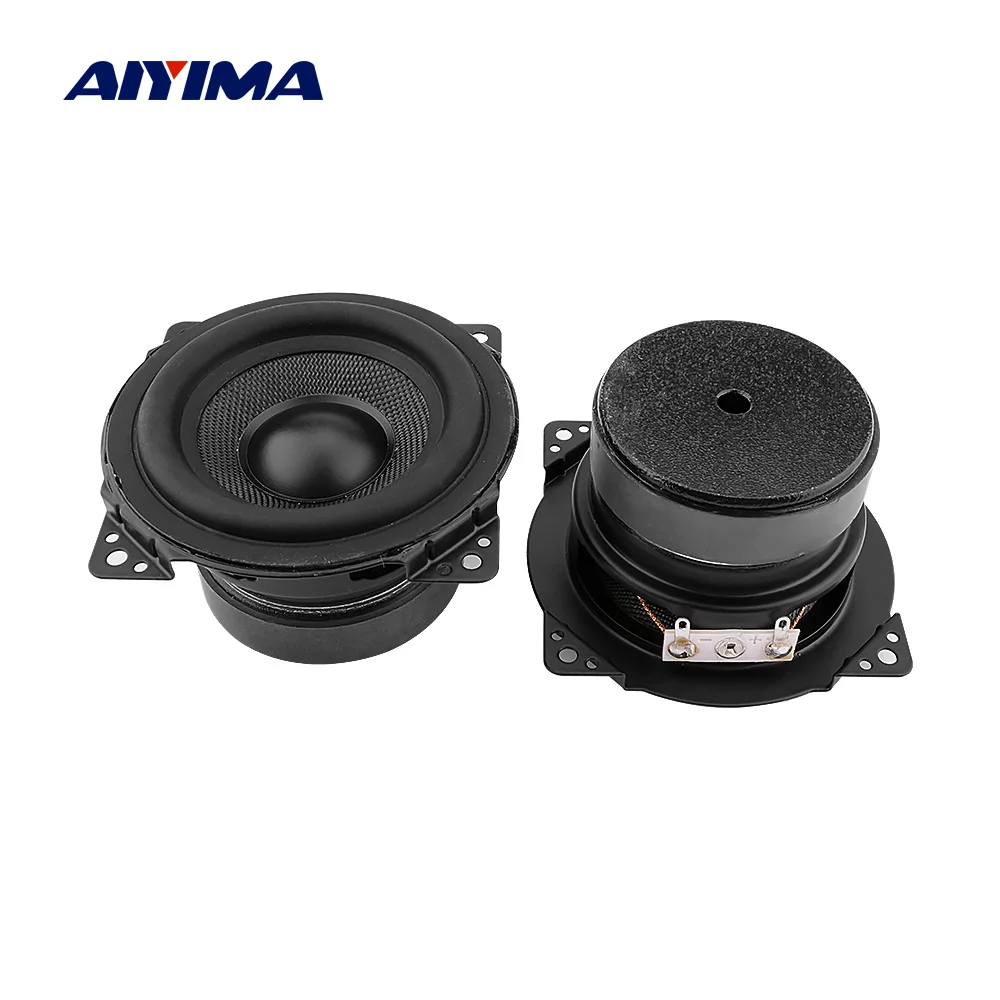 AIYIMA 2Pcs 3 Inch Audio Portable Mini Speakers Driver 8 Ohm 15W Full Range DIY Ra-zer Bluetooth 2.0 Stereo Speaker Home Theater