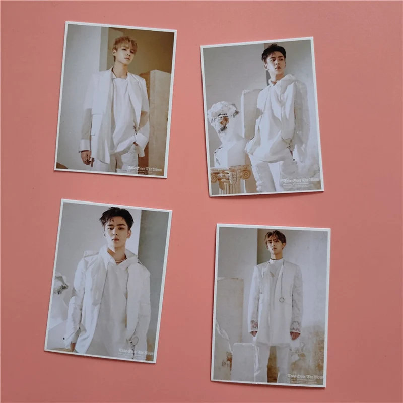 16 шт./компл. K-POP WayV альбома Take Over The Moon самодельные Бумага ЛОМО карта фото карты Фотокарта
