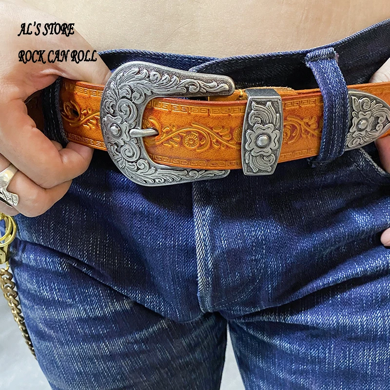 alzy08-genuine-cowhide-leather-handmade-durable-popular-buckle-biker-belt