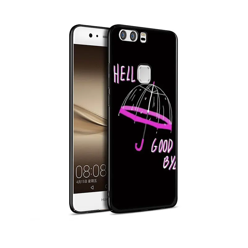 Мягкий ТПУ чехол для телефона с зонтиком для huawei P8 P9 P10 P20 P30 Pro Lite Mini P Smart