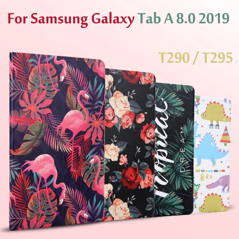 Case For Samsung Galaxy Tab A 8.0 2019 T290 T295 T297 / SM-T290 SM-T295 SM-T297 Tablet Fashion paintin Cover Shell | Компьютеры и офис
