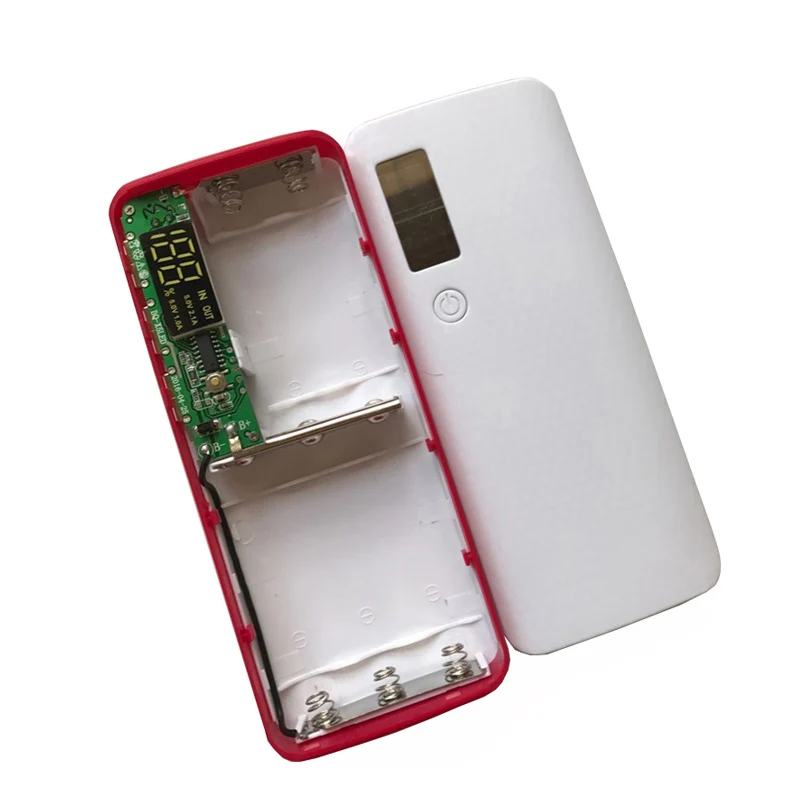 18650 Power Bank Holder Case Mobile Phone Charger Box DIY Charging Circuit Board 5*18650 Battery Storage Box shell For xiaomi 18650 Power Bank Holder Case Mobile Phone Charger Box DIY Charging Circuit Board 5*18650 Battery Storage Box shell For xiaomi