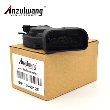 

ANZULWANG 1Pair Door Lock Actuator 6PINS Front Left 69120-42080 & Front Right 69110-42120 For TOYOTA TRUCK-RAV4 2AZFE 2001-2005