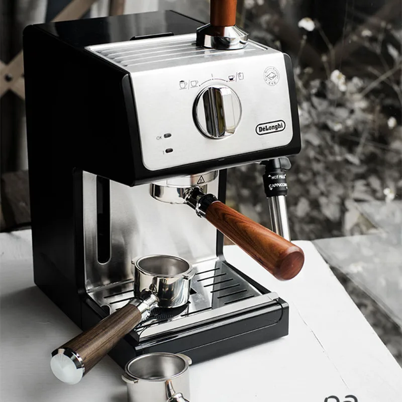 51MM Kaffee Maker Bodenloser Siebträger für Delonghi EC680/EC685 Filterersatz NE